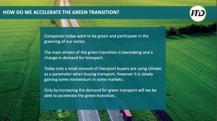 Jens Bang from ITD at PtX conference Invest in Denmark