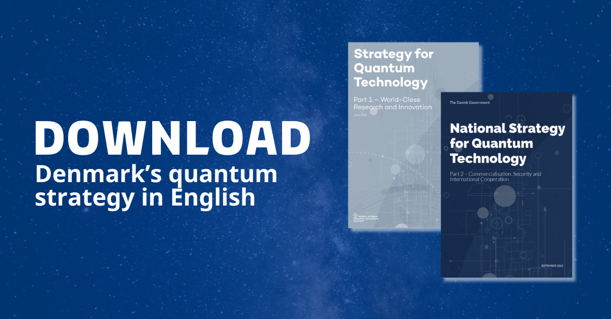 Download Denmark's national quantum strategy