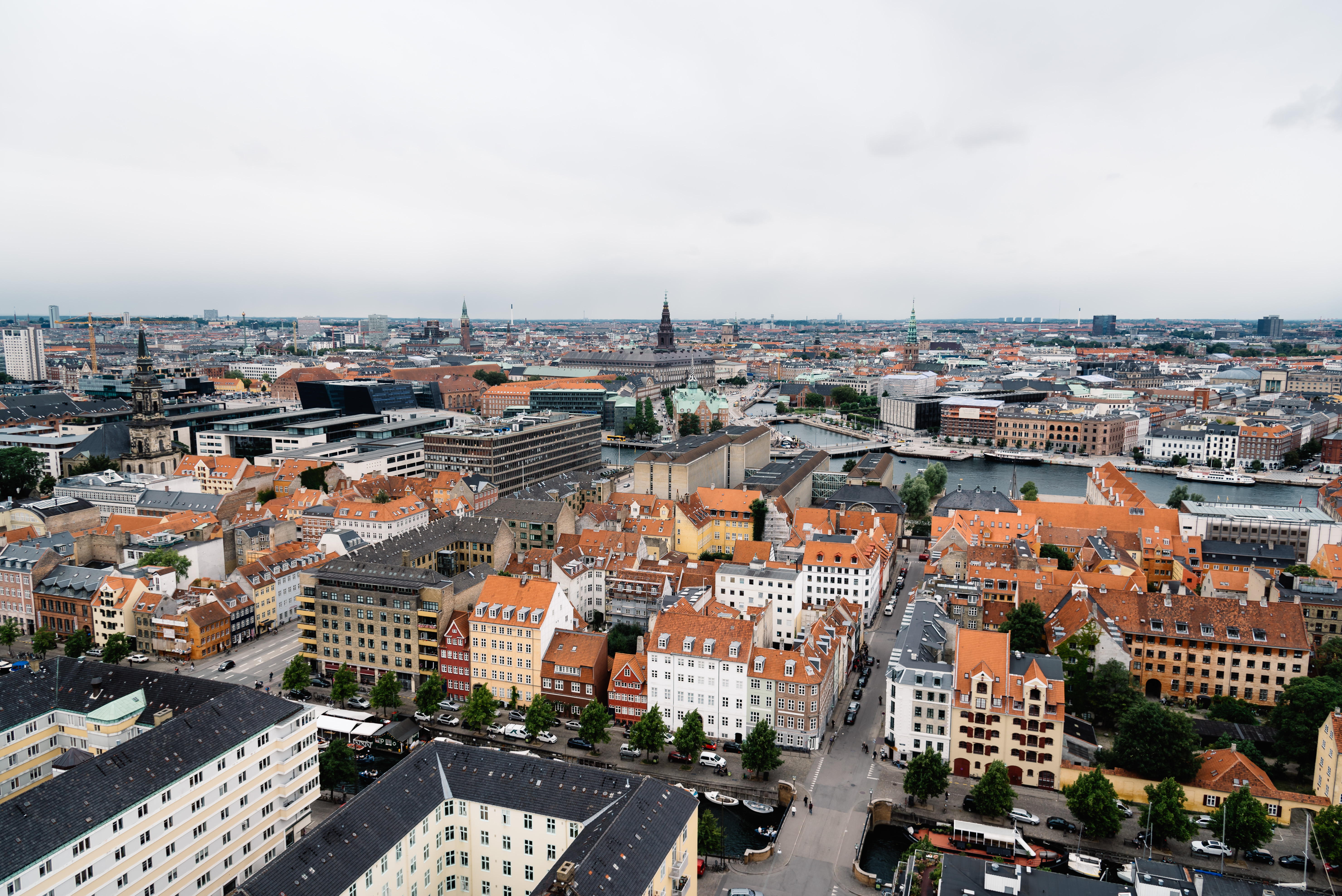 CPH City air view