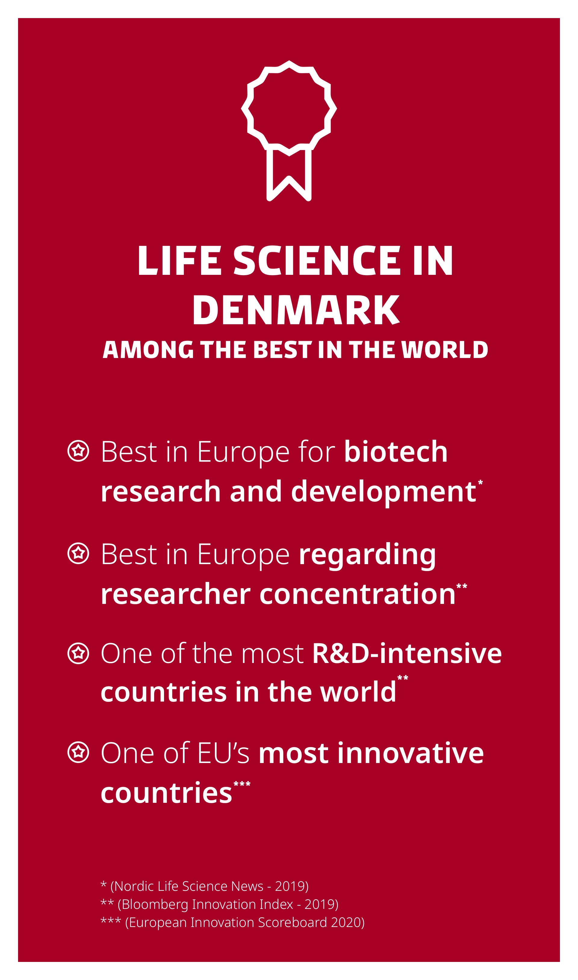 Life science in Denmark