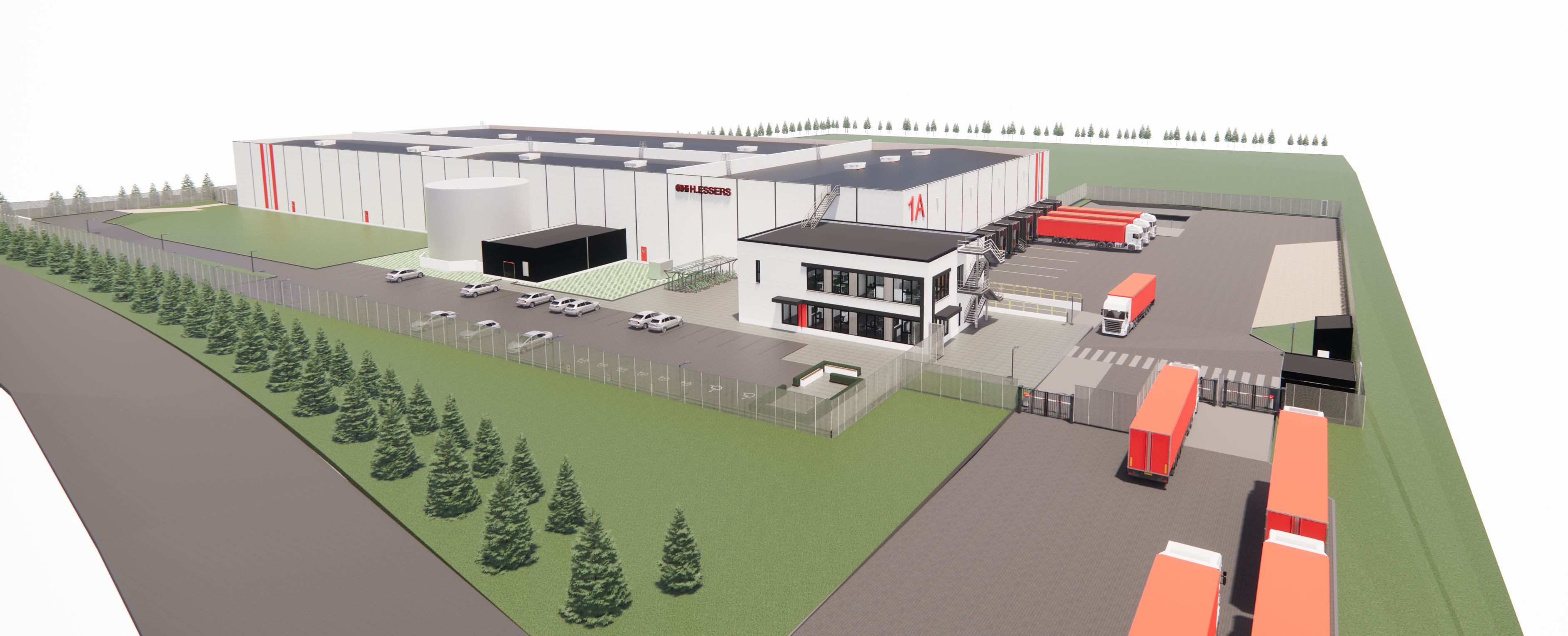 H.Essers expansion in Ringsted, Denmark