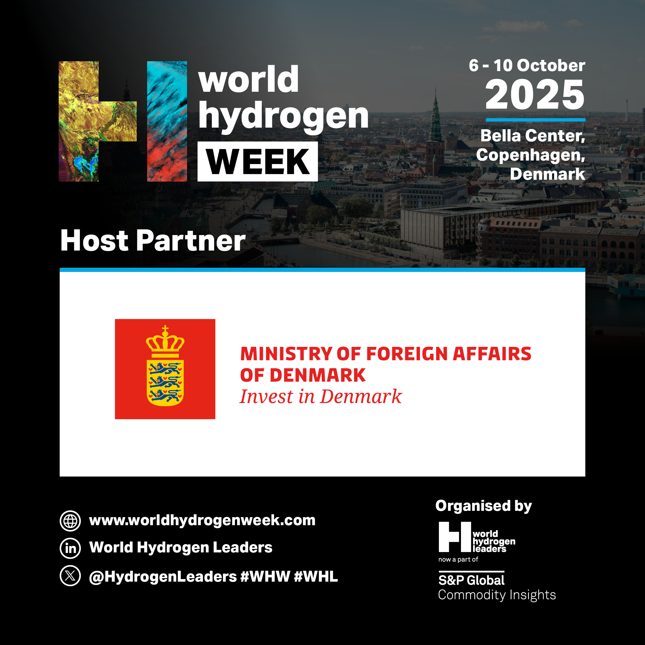 Join Invest in Denmark in Copenhagen at World Hydrogen Week 2025