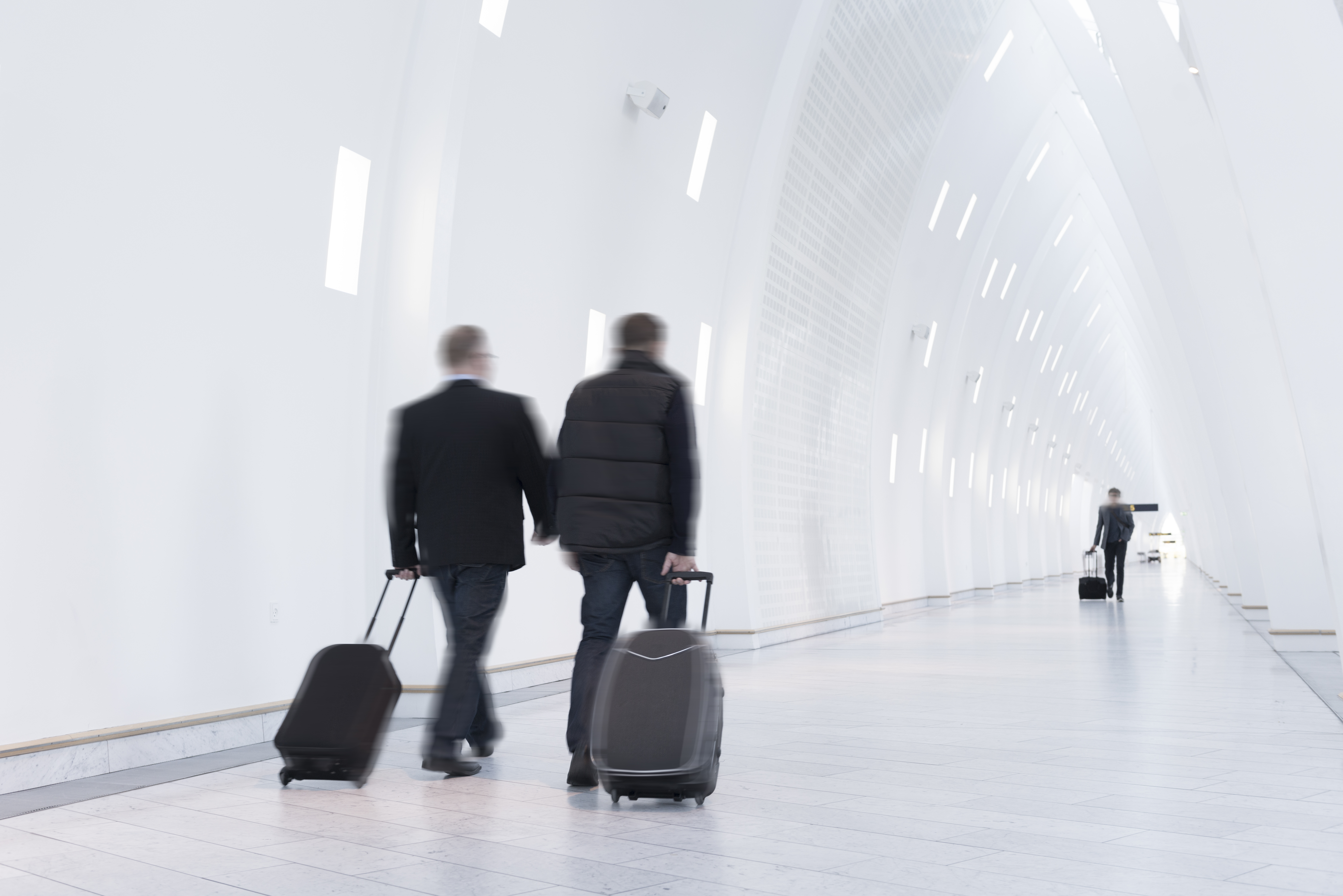 Business travel in Copenhagen Airport