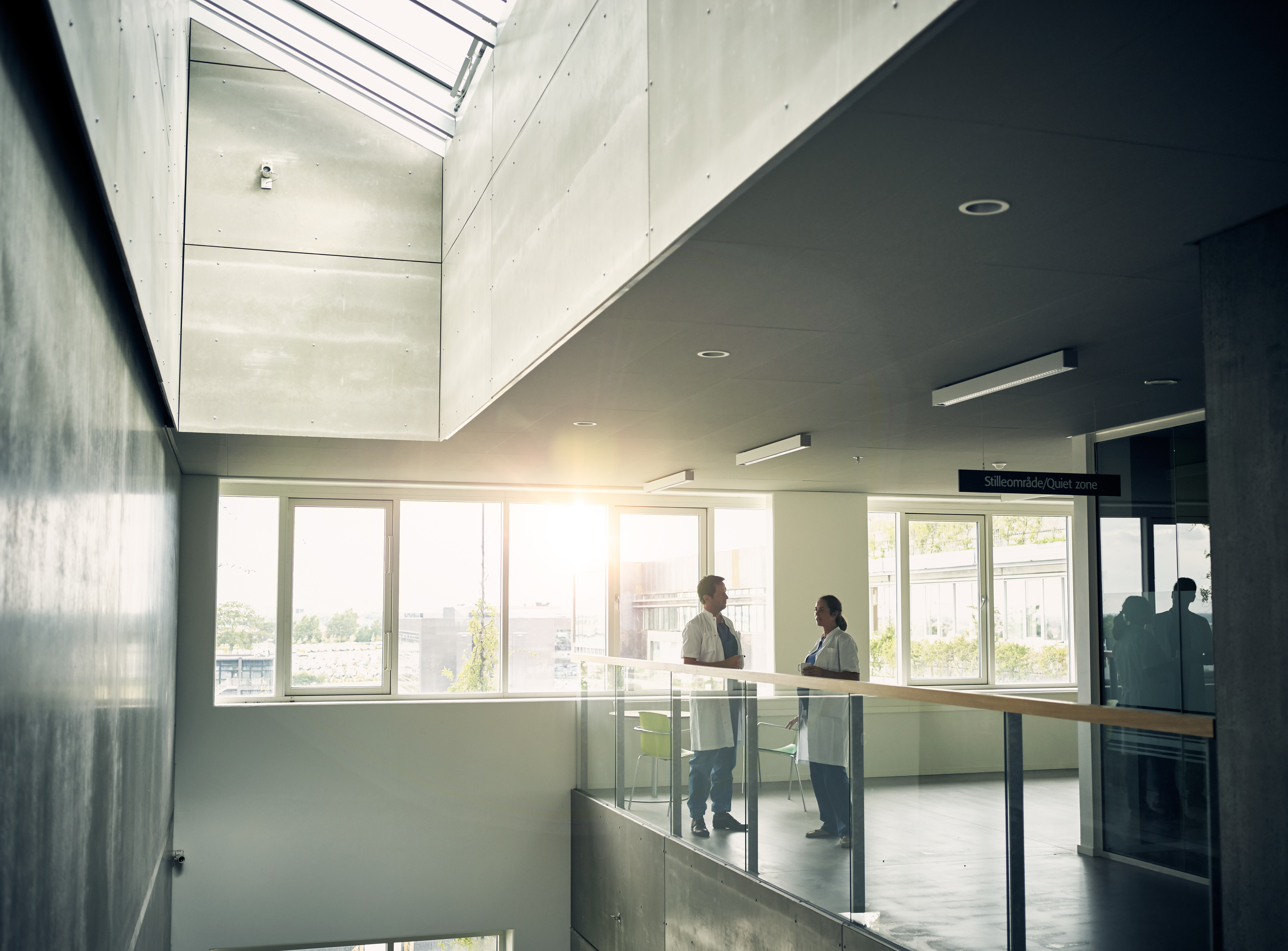 Colleagues at a Danish hospital