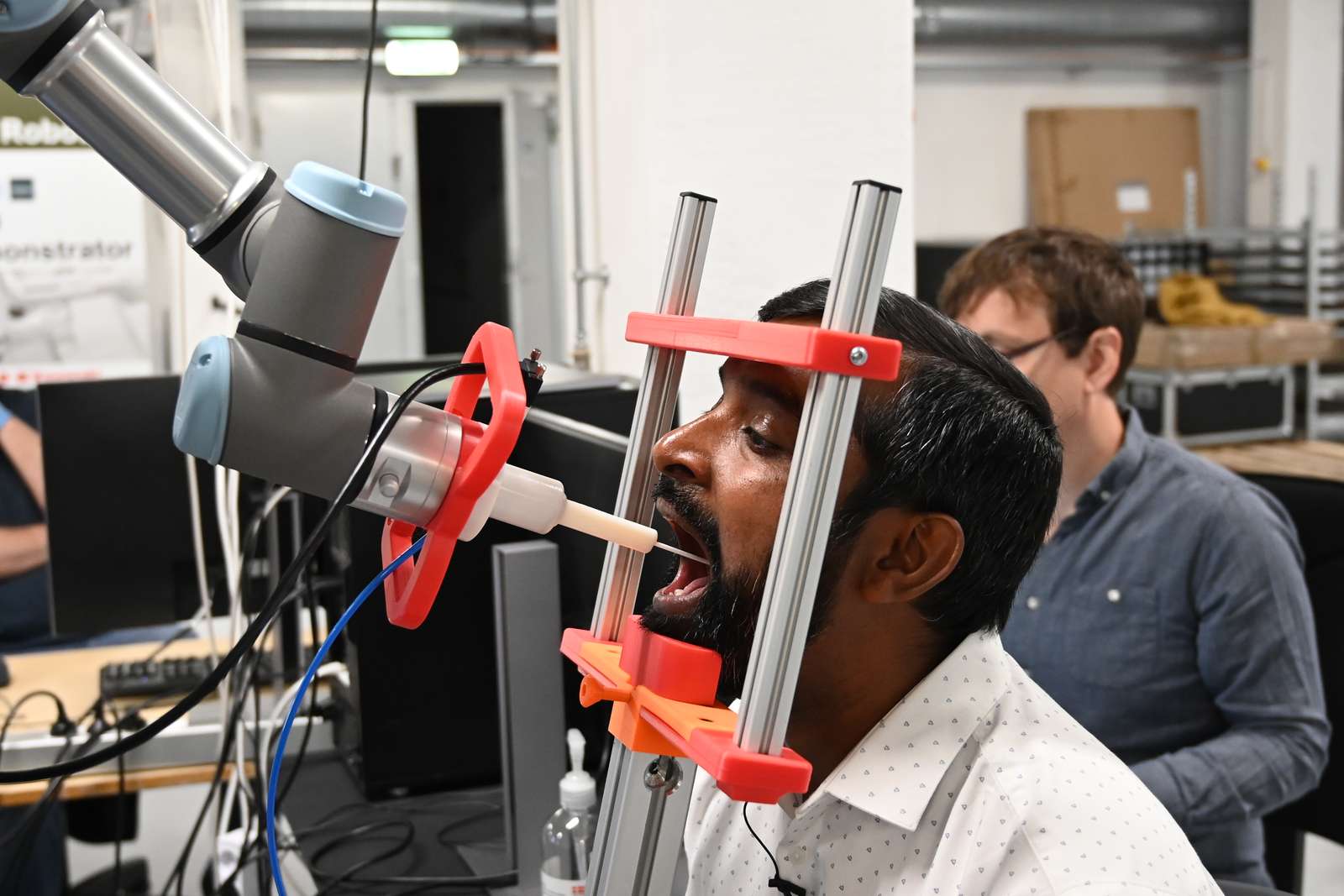 New Danish robot swabs patients’ throats for Covid-19