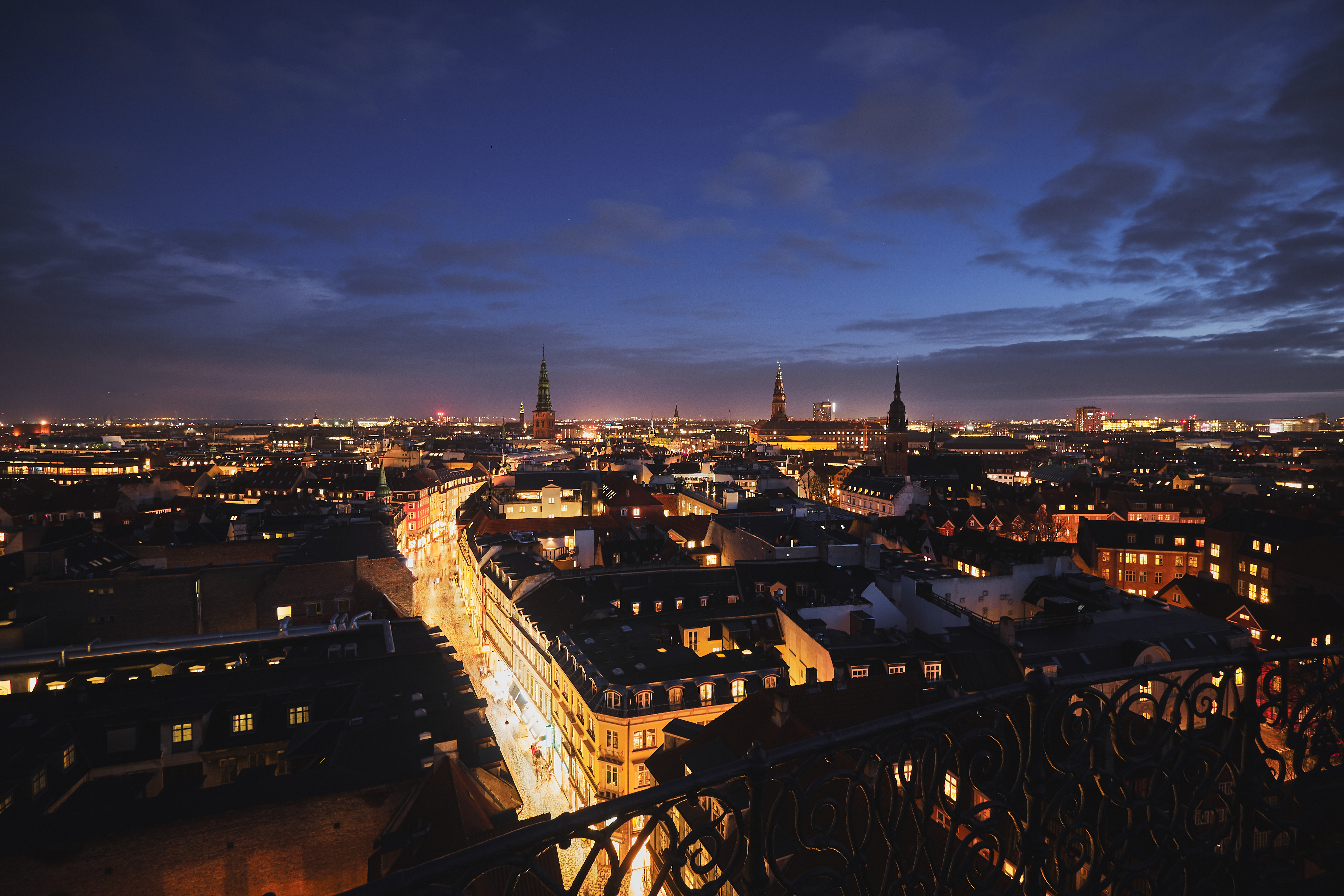 Copenhagen by night