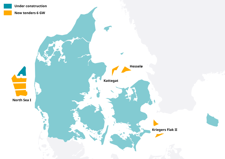 Denmark's largest procurement procedure for offshore wind power is launched